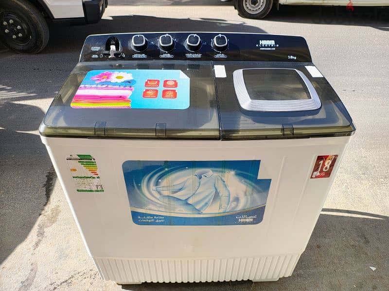 For Sale: Haam 18kg Semi-Automatic Washing Machine (Like New) 1