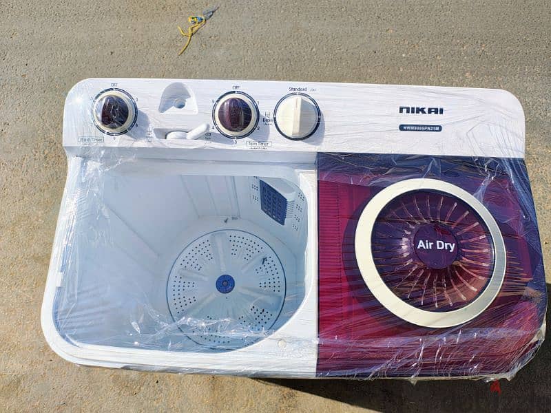 For Sale: NIKAI Twin Tub Washing Machine - 9kg (Like New) 1