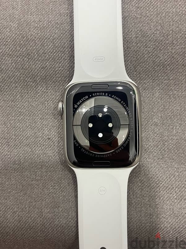 Apple Watch Series 8 Stainless Steel 45MM Cellular 4