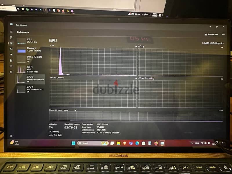 Asus ZenBook 14 . .  Used Same like new ,  no any issue or scratches 7