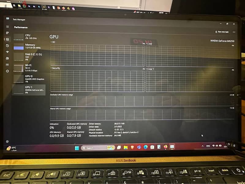 Asus ZenBook 14 . .  Used Same like new ,  no any issue or scratches 8