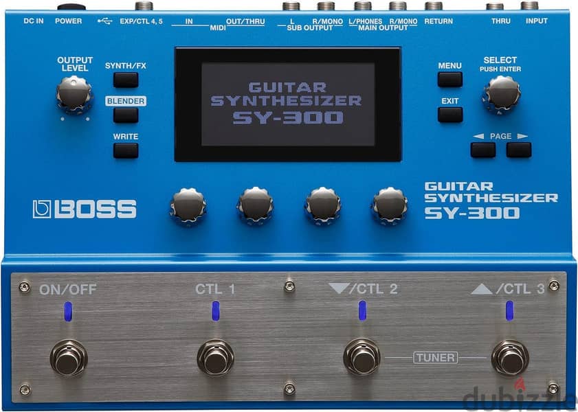 BOSS Sy-300 Guitar Synthesizer, Expressive New Sounds Via A Standard 1