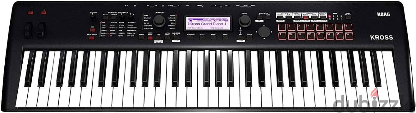 Korg Kross 2 61-Key Performance Synthesizer Workstation with Increased 1