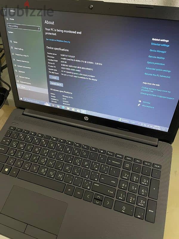 hp g7 250 office home laptop 4