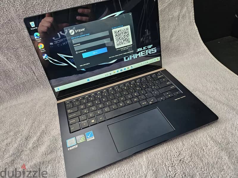 Asus Zenbook UX480F CORE i7 GTX 1050 DDR4 SSD WINDOWS 11 GAMING LAPTOP 7