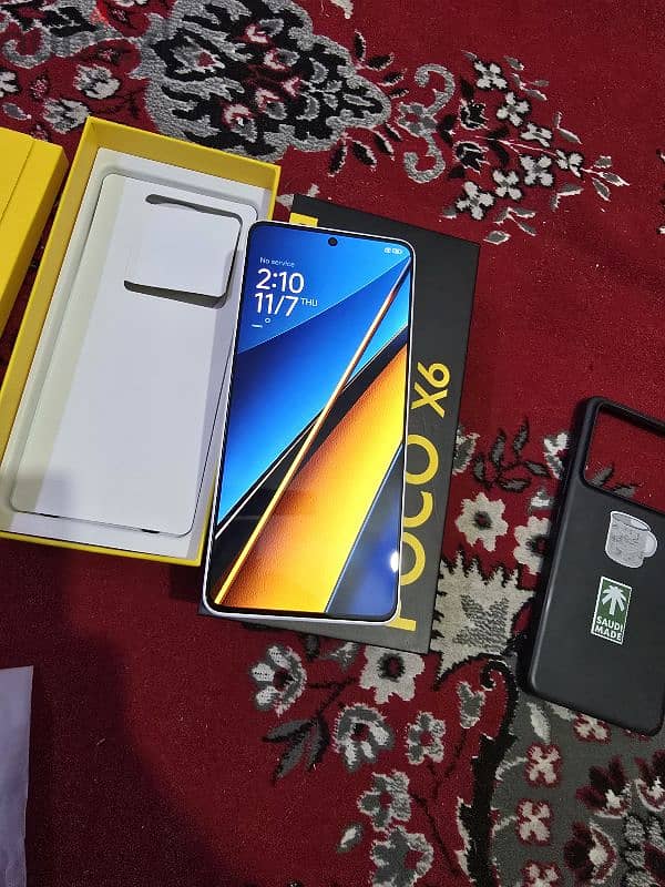 poco x6 256gb 12gb ram sale swap same like brand new 5