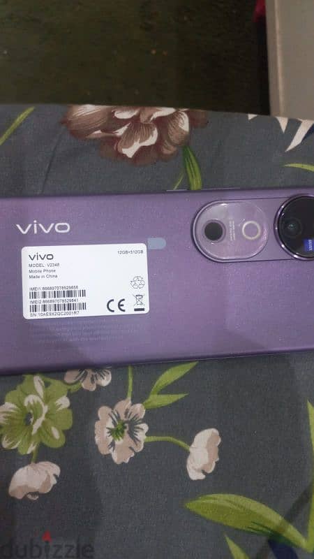 Vivo V40 pro 12 JB ram 512 JB rom 0