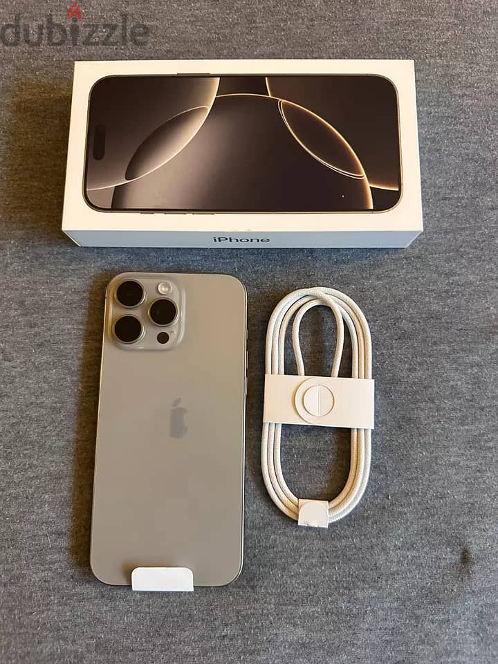 Beige (Unlocked) iPhone 16 Pro Max WhatsApp: +1 7144191773 1