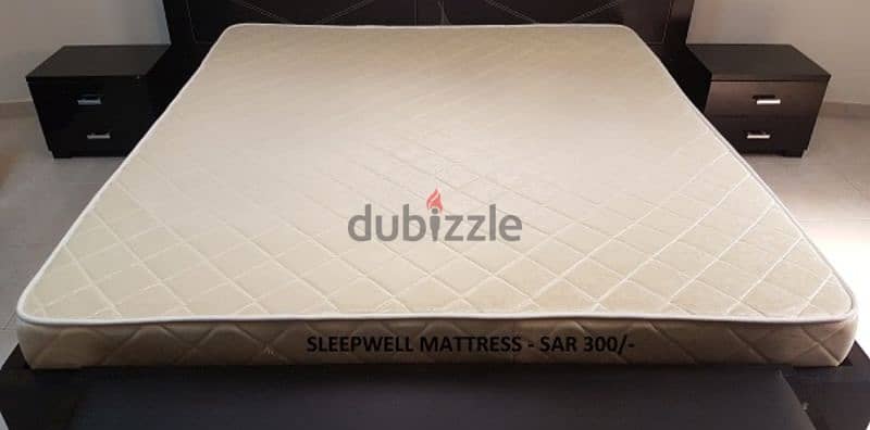 King size bed set with mattress and single Bed with mattress 5