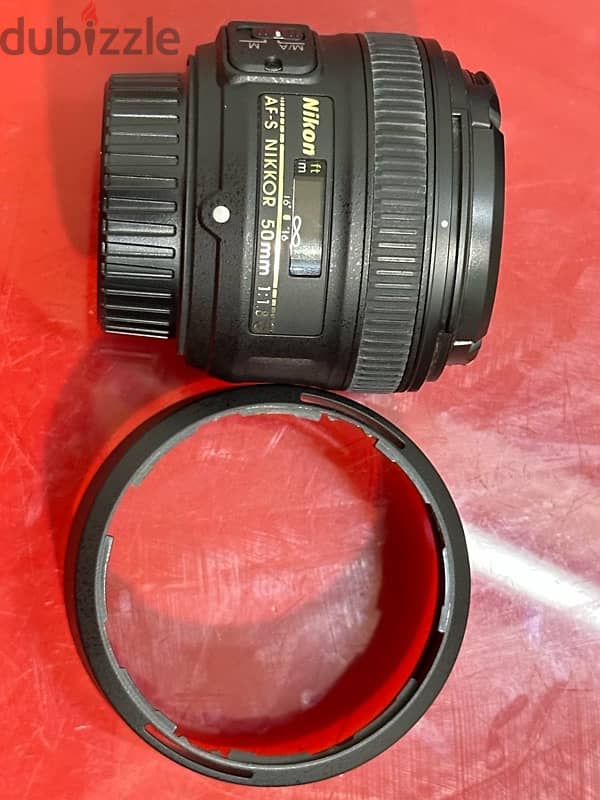 Nikon AF NIKKOR 50mm f/1.8G Lens for Nikon DLSR Cameras, AF-S 50/1.8G 2