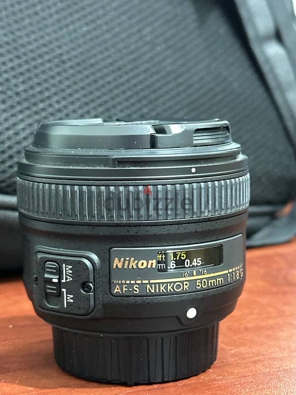 Nikon AF NIKKOR 50mm f/1.8G Lens for Nikon DLSR Cameras, AF-S 50/1.8G 3