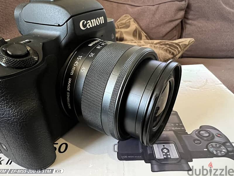 Canon E O S M 50 Mark II Mirrorless  15-45mm Lens 1