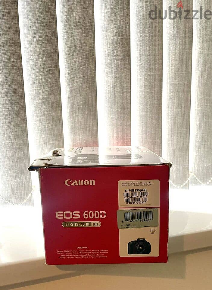 Canon E O S 600 D 18.0MP - (Kit w/ EF-S 18-55mm Lens 0