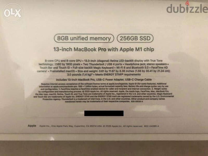 NEW STOCK MacBook Pro 13.3" - 8GB Memory 2