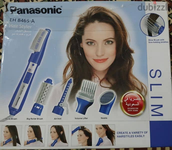 Hair Styler As new, Panasonic 5 PCS 80 SR 0