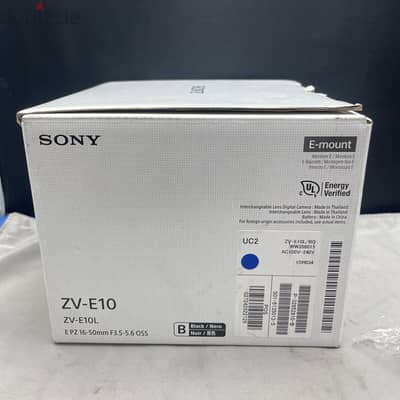 SONY ZV - E10 MIRRORLESS 16-50MM LENS RETAIL KIT