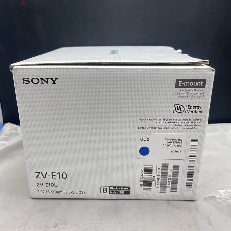 SONY ZV - E10 MIRRORLESS 16-50MM LENS RETAIL KIT 0