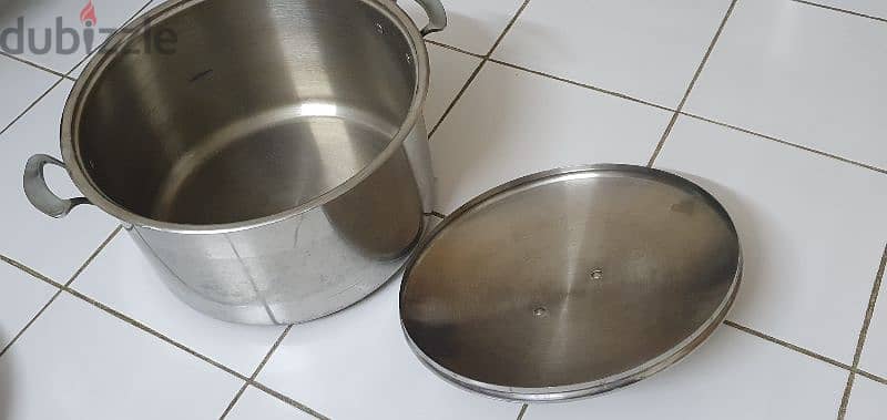 Rarely Used Stainless Steel cookware 2