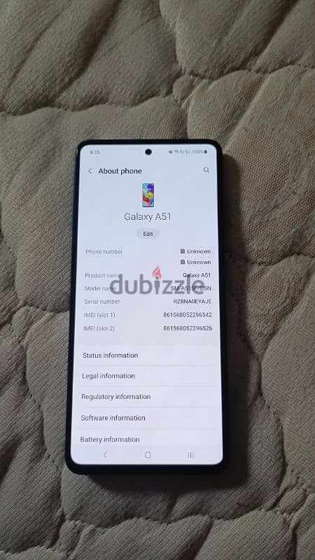 Samsung A51, 6gb ram, 128gb 2