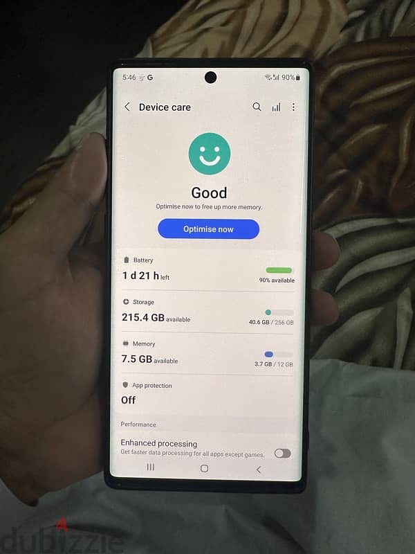 samasung Note10plus neat and clean 4