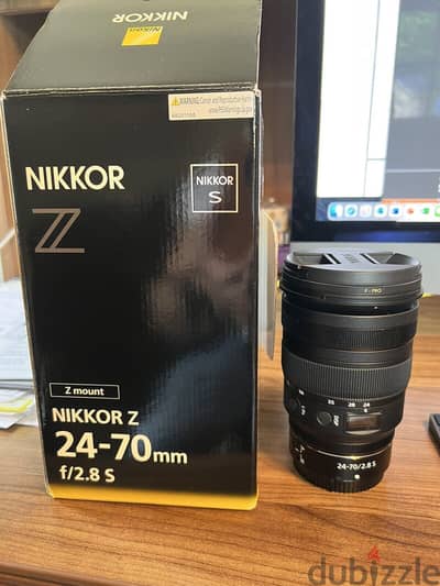 NIKON NIKKOR Z 24-70MM F/2.8 S LENS