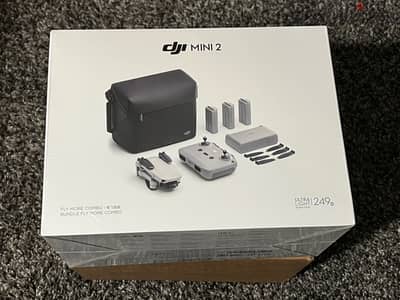 DJI Mini 2 Fly More Combo Quadcopter w Remote Controller