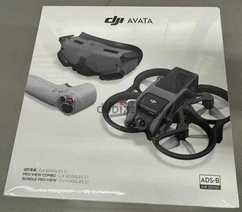 DJI - Avata Pro-View Combo Drone Motion Controller (Goggles 2 and RC 0