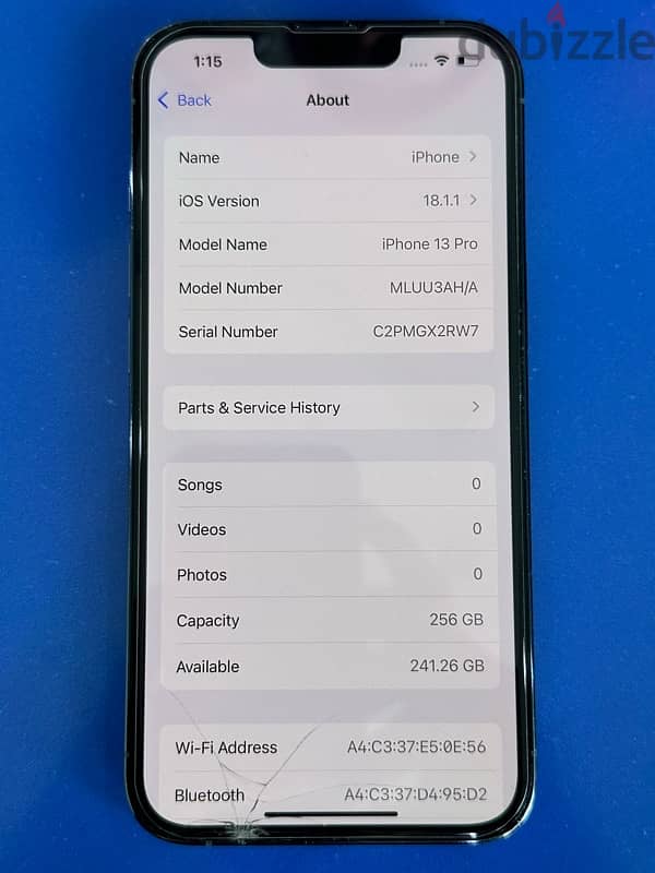 Iphone 13 pro 256gb 7