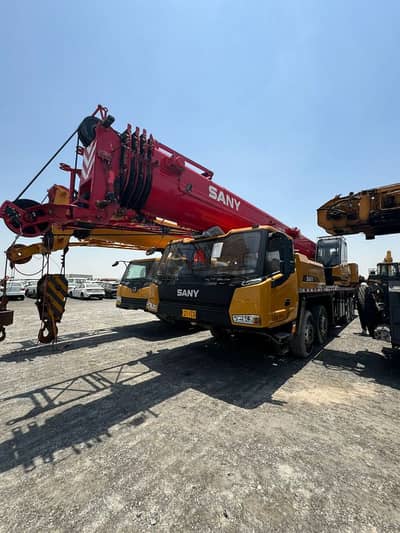 sany used 50 ton crane