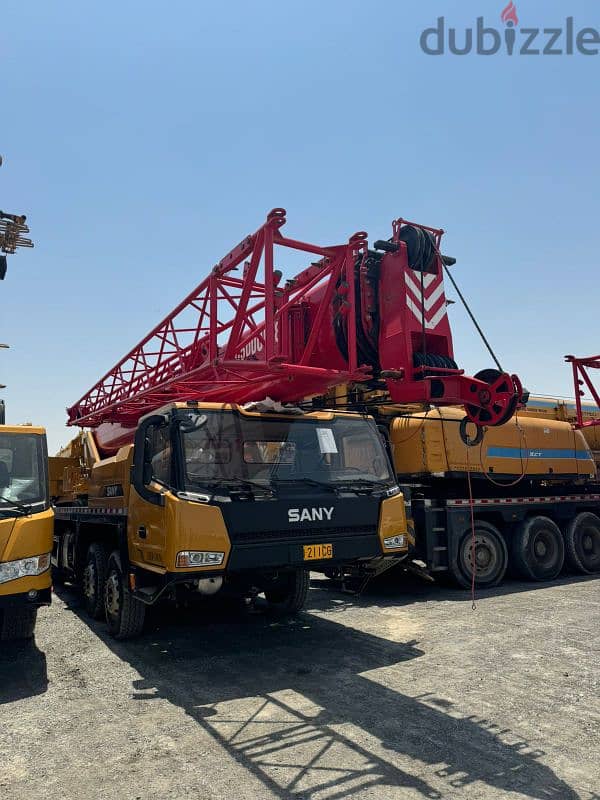 sany used 50 ton crane 1