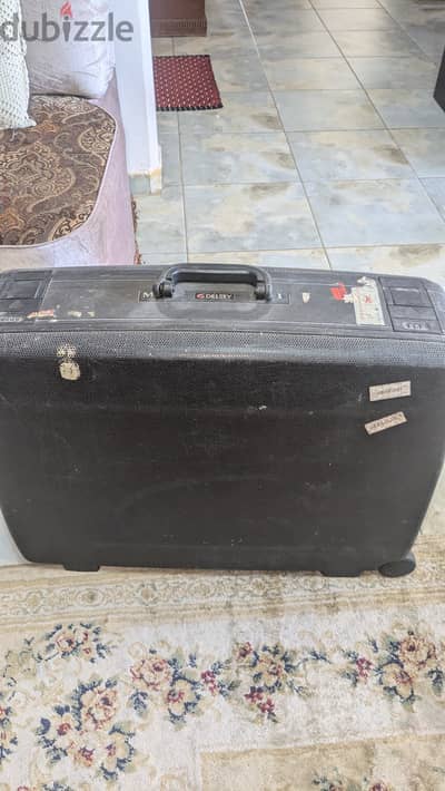 2 Delsey Suitcases for sale