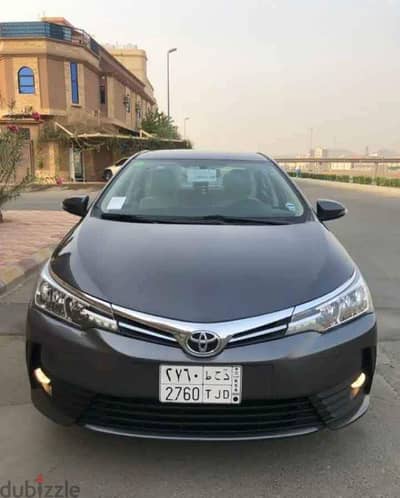 NO ACCIDENT!!! Toyota Corolla 2018 LE GCC Spec