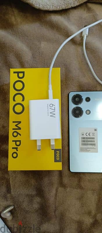 Xiaomi Poco M6 pro 12gb Ram 512gb storage same new mobile scratchless 5