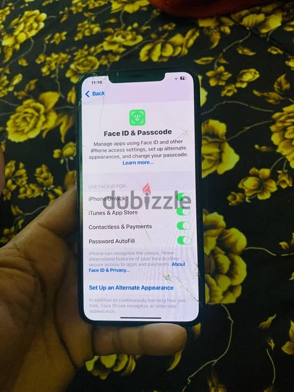 iPhone XS Max 256 gb all original only display broken 2