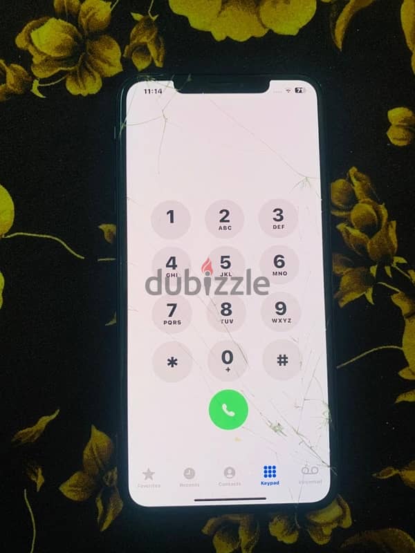 iPhone XS Max 256 gb all original only display broken 4