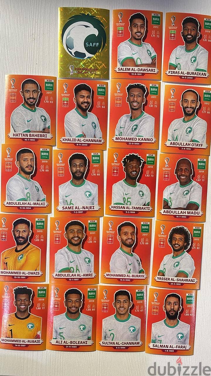 WORLD CUP STICKER ALBUM WITH COMPLETE 637 STICKERS 2