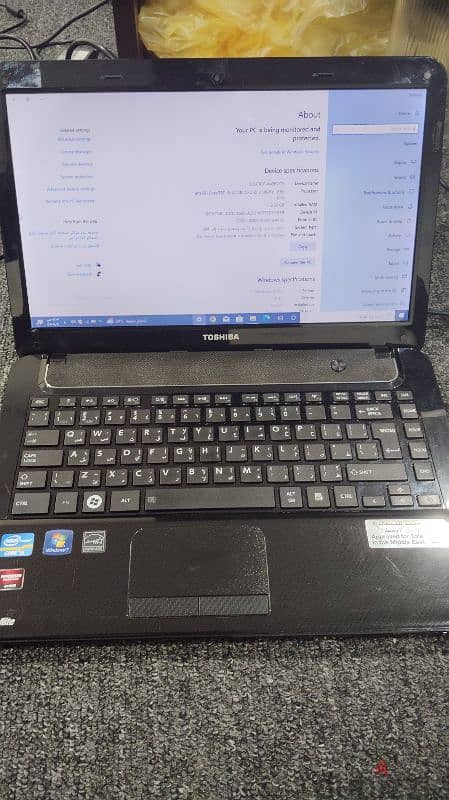 laptop Toshiba core i5 5