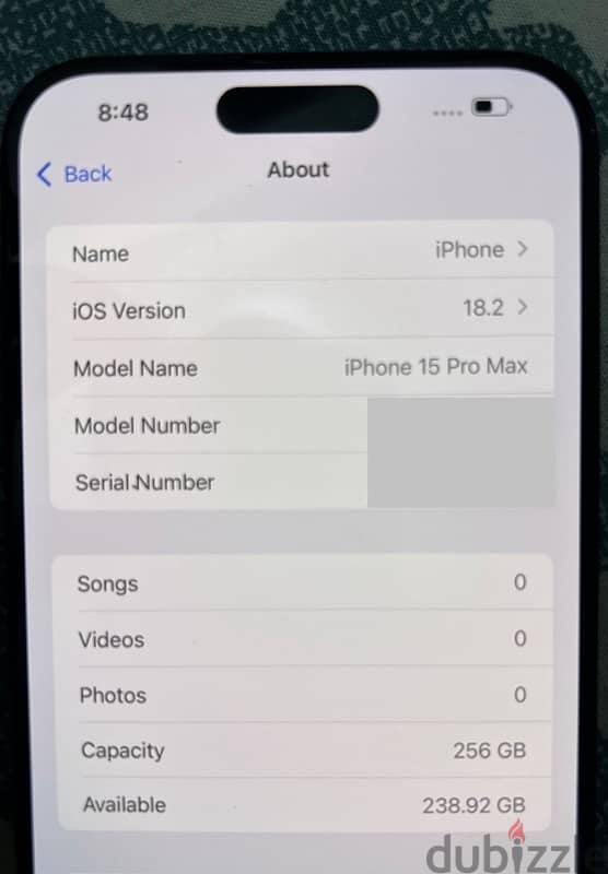 IPHONE 15 PROMAX 256 GB TITANIUM BLUE 2