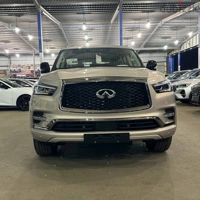 انفينتي QX80 فل كامل بلاك اديشن 2023