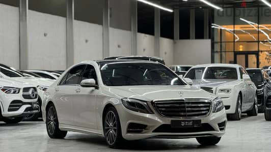 مرسيدس بنز S500 موديل 2015