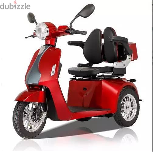 800W Three wheels Electric Mobility Scooter Big Size High Power 60V 2 1