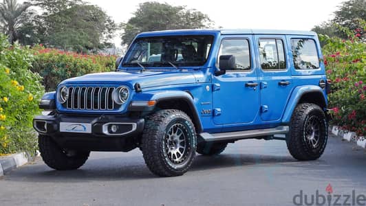 Jeep Wrangler 2024 UNLIMITED SAHARA I4 2.0T 4X4 GCC 0 KM