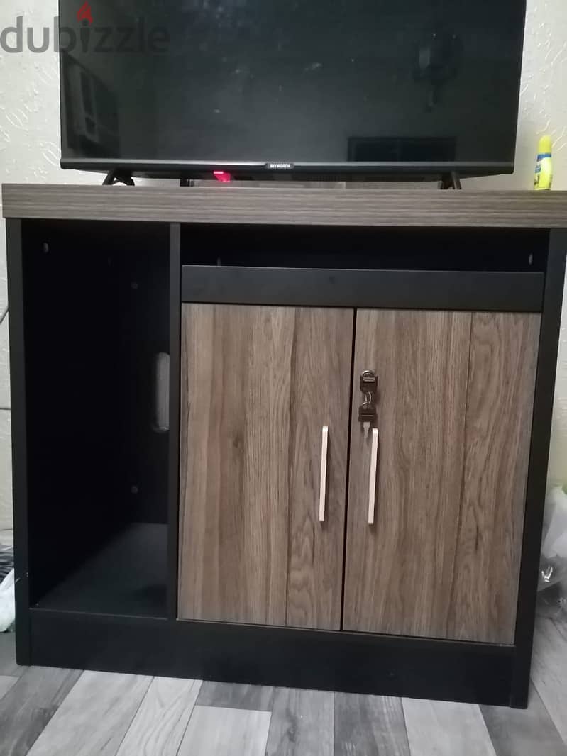 Bed, TV Table, Cabinet for Sale 1