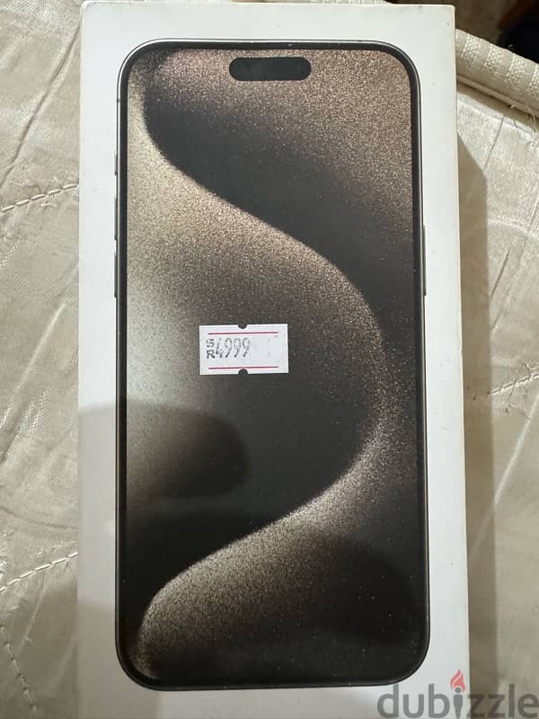 iphone 15 pro max 256 gb like new 1