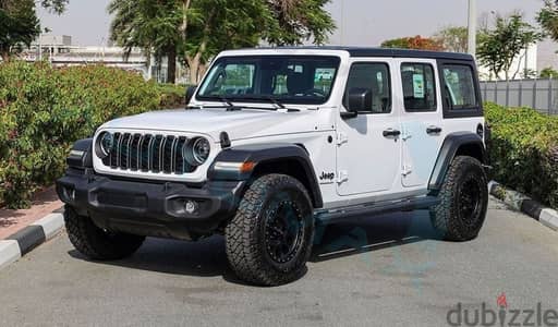 Jeep Wrangler 2024 UNLIMITED SPORT S i4 2.0L 4X4 GCC  0KM