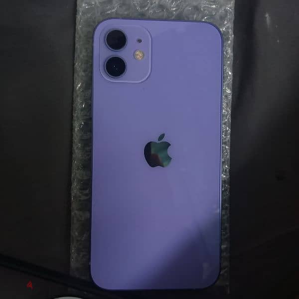 IPHONE 12. . . PURPLE. . . 256GB. NEW 3