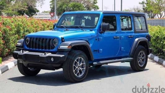 Jeep Wrangler 2024 UNLIMITED SPORT S i4 2.0L 4X4 GCC  0KM