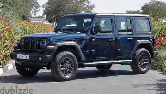 Jeep Wrangler 2025 UNLIMITED SPORT S i4 2.0L 4X4 GCC  0KM