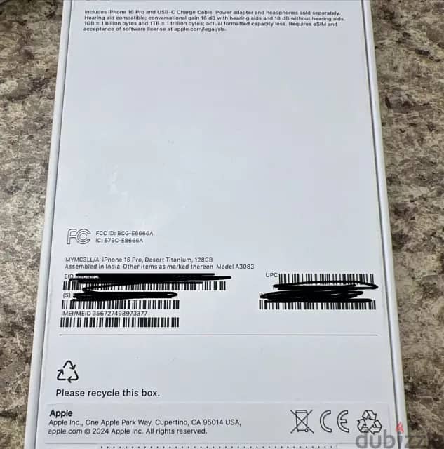 APPLE IPHONE16PRO BRANDNEW EMI MONTHLY WHATSAPP ‪+1 (207) 473‑8400‬ 2