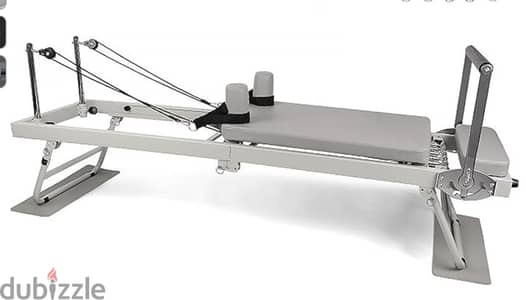 Foldable Pilates Reformer, Yoga Foldable Pilates Core Bed for Home,Su